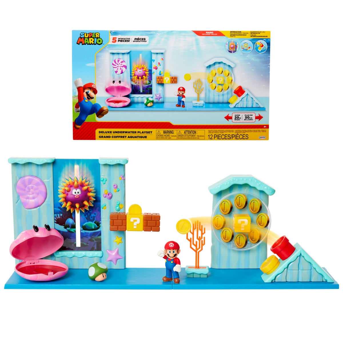 Nintendo Playset Dlx Bajo El Agua Intek